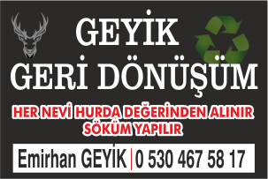 GÖLCÜK GEYİK HURDA GERİ DÖNÜŞÜM HURDAYA EN İYİ FİYAT GARANTİSİ